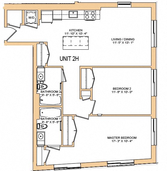 2 Bedroom